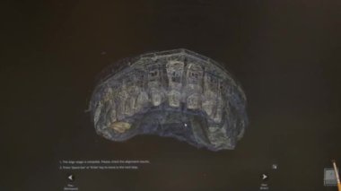 3 boyutlu bir yazıcıda diş kaplaması baskısı. Diş kliniğinde seramik protez üretimi. İmplantlar için seramik diş başlıkları. 