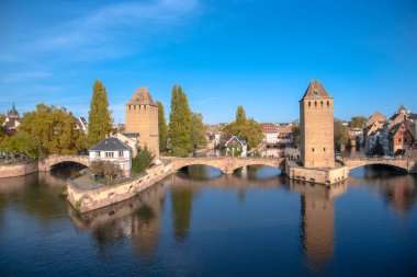 Baraj Vauban Strasbourg, Alsace, Fransa.