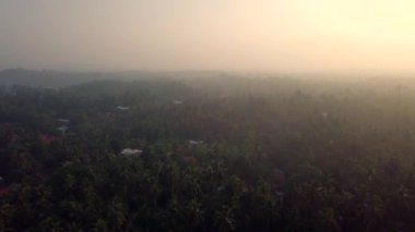 Güney eyaletleri Sri Lanka 'nın 4k' lık hava aracı görüntüsü