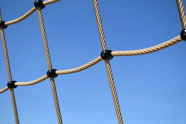 Мотузка Мотузка Дитячий Майданчик Морська Мотузка Вітрильний Спорт — стокове фото