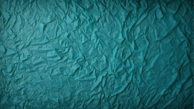 turquoise rough background, tissue paper with space for an inscription clipart