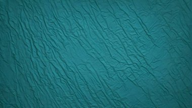 turquoise rough background, tissue paper with space for an inscription clipart