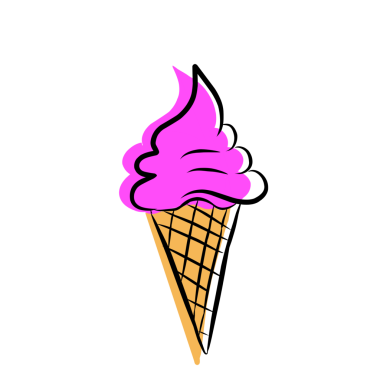 Yaz dondurması çizimi