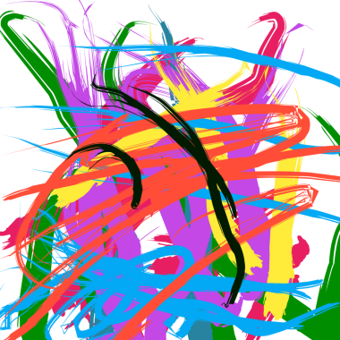 Duvar kağıdı için soyut sanat illüstrasyonu 