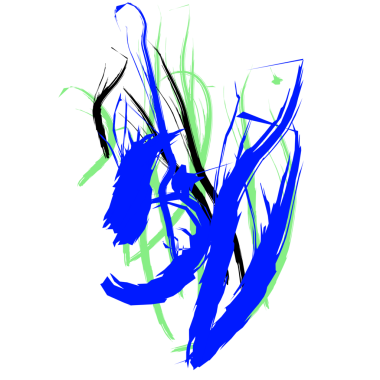 Duvar kağıdı için soyut sanat illüstrasyonu 