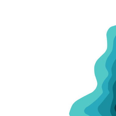 Yaz plajı mavi renkte