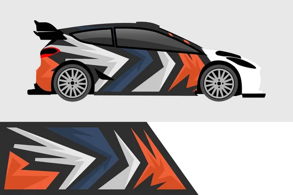 Yarış Arabası Kaydırma Vektör Tasarımı