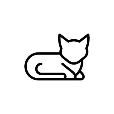 Animal Cat Line Logo Design