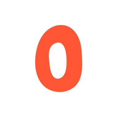 İlk harf logosu O başlangıç şirket simgesi iş logosu illüstrasyonu