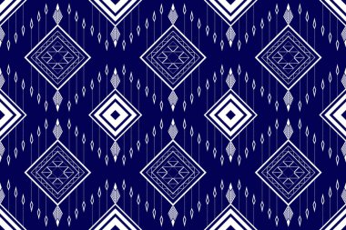 Kök, etnik, geometrik şekil, süsleme, aztek, motif, kabile, boho, etnik, yerli yineleme vektörü kumaş ve tekstil ya da halı için kusursuz desen. Geleneksel boyanmış desen.