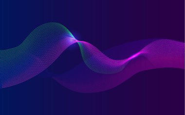 Akan kıvrımlı çizgilerle soyut dijital arkaplan, parlayan dalga desenleri, ve eğimli neon renkler, modern teknoloji konsepti için mükemmel, zarif çizgi sanatı, minimal duvar kağıdı, fütüristik vektör.