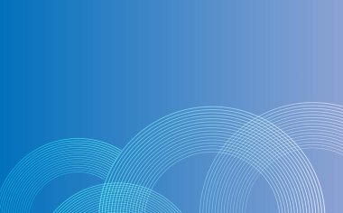 Koyu mavi üzerinde pürüzsüz akıcı gradyan dalga çizgileri olan modern soyut arkaplan, fütüristik şablonlar, teknoloji görselleri ve dijital sanat için mükemmel zarif hareket tasarımı içerir.