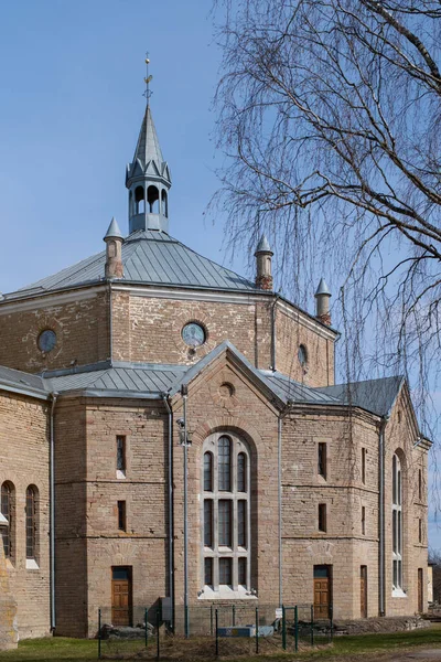 Narva Alexanders Καθεδρικός Ναός Μια Ηλιόλουστη Ανοιξιάτικη Μέρα — Φωτογραφία Αρχείου