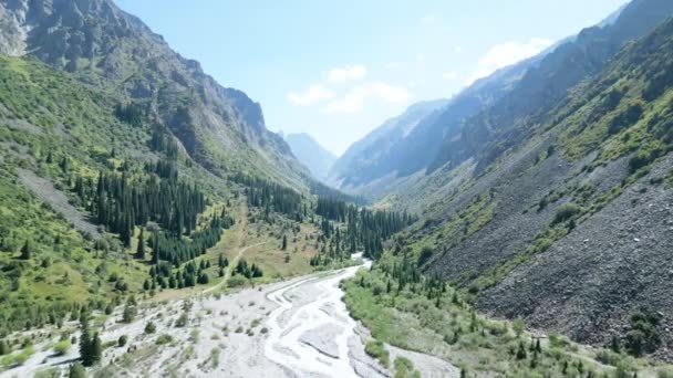 Ala Archa Nature Park Κιργιστάν — Αρχείο Βίντεο