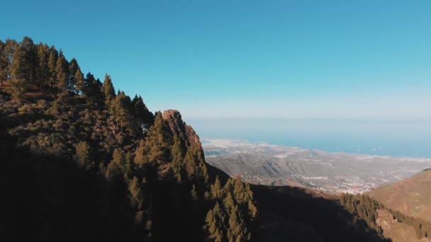 Vista Aérea Sobre Gran Canaria España — Vídeos de Stock