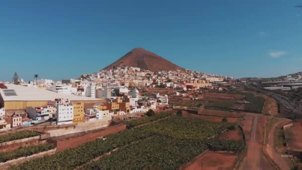 Widok Lotu Ptaka Miasto Gran Canaria Hiszpania — Wideo stockowe