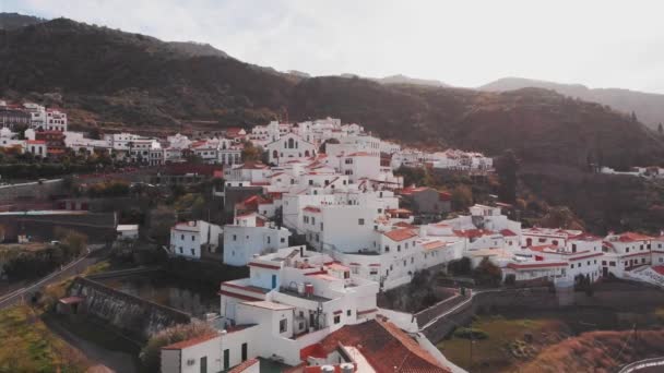 Вид Воздуха Город Гран Канария Испания — стоковое видео