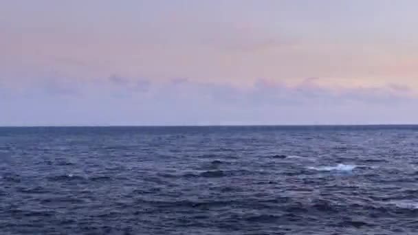 美丽的移动海景 时间流逝 — 图库视频影像