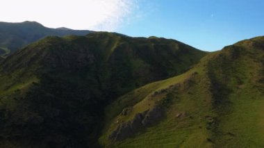 Arjantin 'deki yeşil dağlar