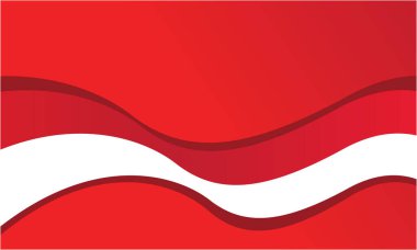 Dalga bayrağı, Endonezya Bağımsızlık Günü arkaplanı