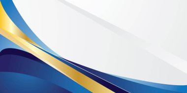 Mavi beyaz geometrik şekiller soyut arkaplan