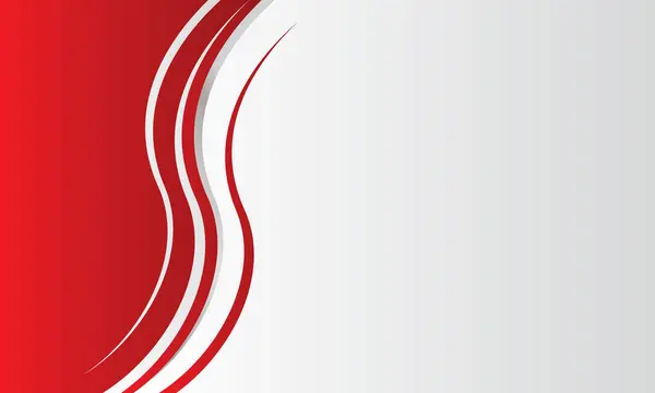 Soyut Kırmızı ve Beyaz Geometrik Şekiller Arka Plan