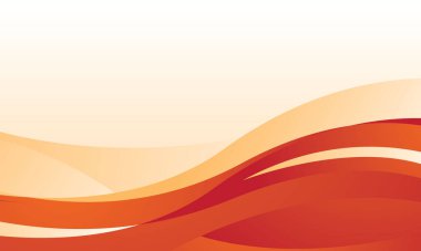 Soyut turuncu sarı eğimli dalga arkaplan resmi