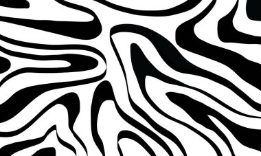 Siyah çizgiler soyut dalga eğrisi arkaplanı