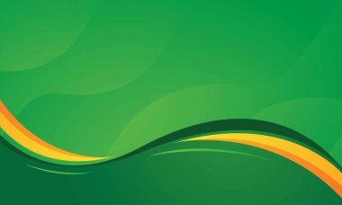 Yeşil dalga arka plan