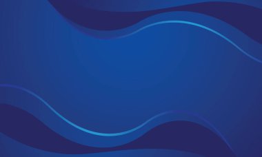 Soyut stil mavi dalga arkaplanı