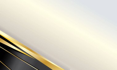 Köşelerinde siyah altın varyasyon çizgileri olan lüks bir zemin.