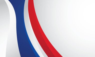 Eğri dekorasyonu soyut arkaplan ile kırmızı ve mavi gradyan