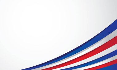 Eğri dekorasyon arka planına sahip mavi kırmızı eğim