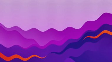 Mor dalga hareketi canlandırma arkaplanı