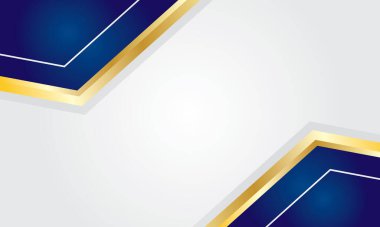 Mavi ve altın soyut arkaplan tasarımı