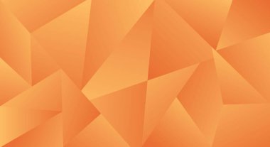 Çokgen soyut hafif turuncu arkaplanı şekillendirir