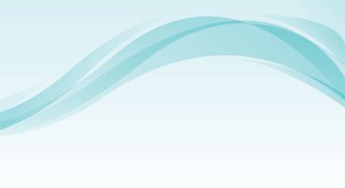 Mavi dalga duvar kağıdı vektör sanatı