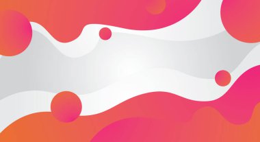 Modern soyut sıvı arka plan kırmızı turuncu, duvar dekorasyonu için mükemmel.