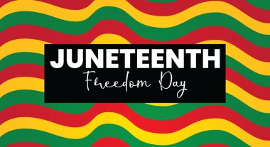 Afro-Amerikan bağımsızlık günü. Haziran 'ın özgürlük günü