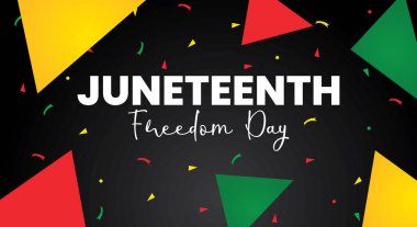 Haziran 'ın özgürlük günü. Afrika Amerika 'nın bağımsızlık günü