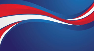 Modern mavi dalga soyut arkaplan şablonu tasarımı