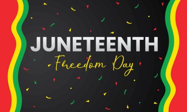 Haziran Özgürlük Günü Arkaplan Tasarımı