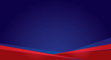 Modern kırmızı soyut koyu mavi arkaplan tasarımı