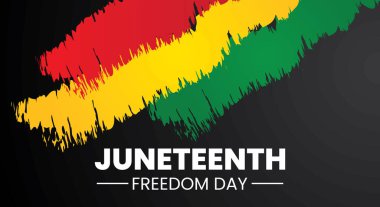 Özgürlük Günü soyut posterleri, kartlar, afişler, Haziran Bağımsızlık Günü