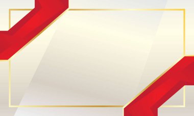 Zarif kırmızı çerçeveli lüks arkaplan