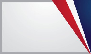 Soyut Kırmızı Mavi Beyaz Şekil arkaplanı