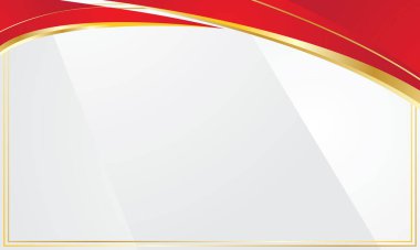 Sunum ve sertifika için soyut altın arkaplan tasarımı