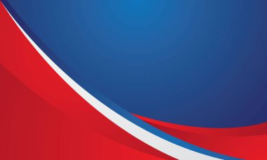 Kırmızı beyaz mavi kartvizit arka planı