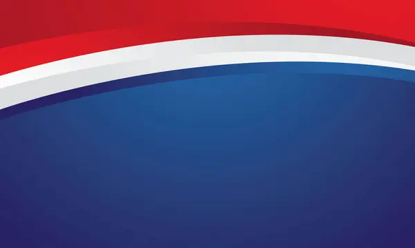 Kırmızı beyaz gradyan ile mavi soyut arkaplan