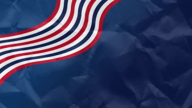 Bayrak arkaplanı, kırmızı beyaz çizgili kağıt dokusu